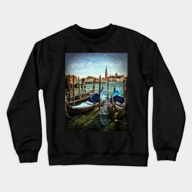 Gondolas At Rest Crewneck Sweatshirt by IanWL